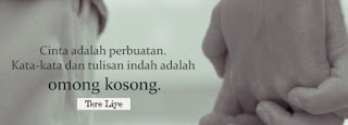 Kata-Kata Tere Liye Kata-Kata Tere Liye