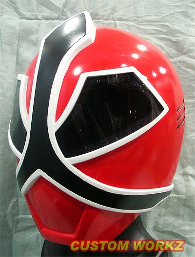 shinken red helmet