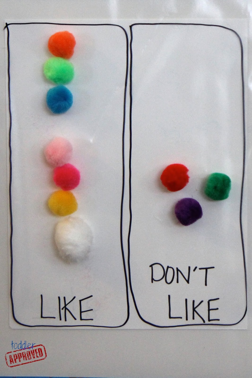 Toddler Approved! Jelly Bean Tasting {A Color Matching Activity}