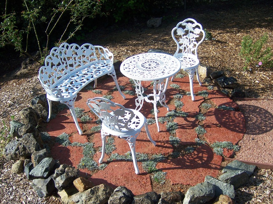 The 2 Minute Gardener Photo Recycled Concrete Patio Construction