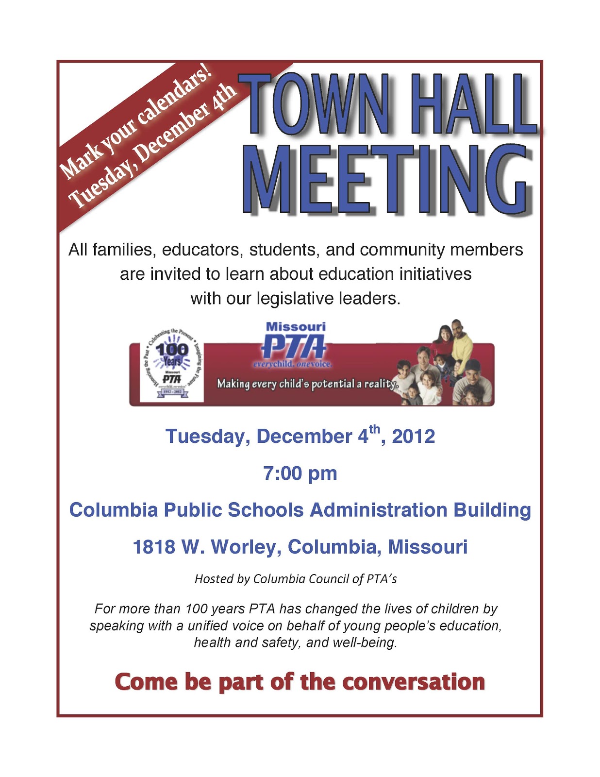 blue ridge elementary pta