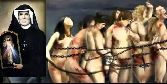 Προφητεία - Όραμα της κόλασης της Αγίας Faustina Kowalska, όπως έγραψε στο ημερολόγιό της! Προφητεία - Όραμα της κόλασης της Αγίας Faustina Kowalska, όπως έγραψε στο ημερολόγιό της!