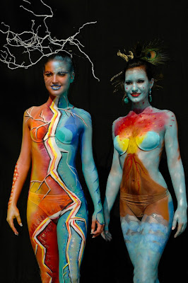 Body Painting On Women