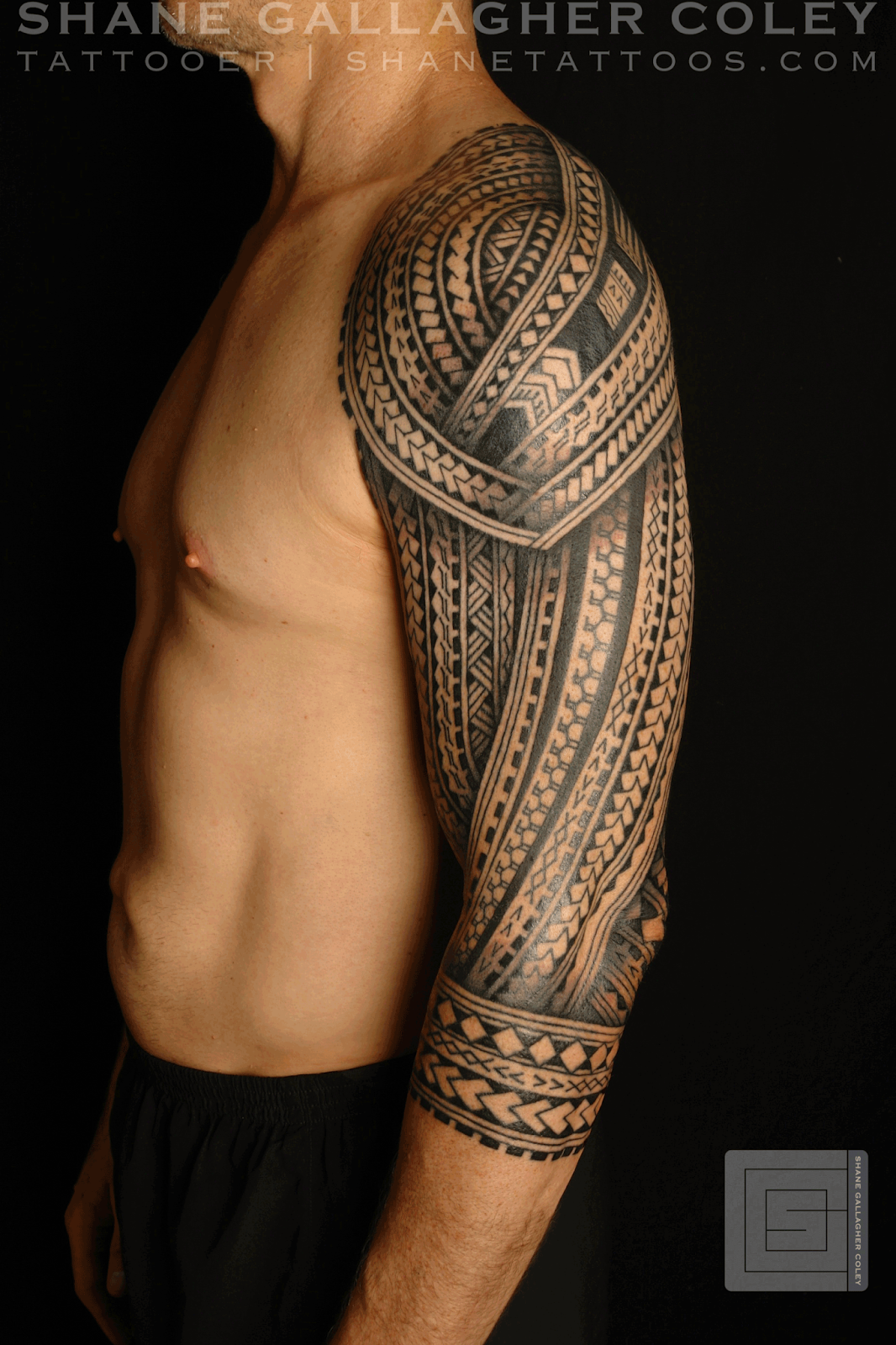 MAORI POLYNESIAN TATTOO: Polynesian Sleeve Tattoo, Tatau