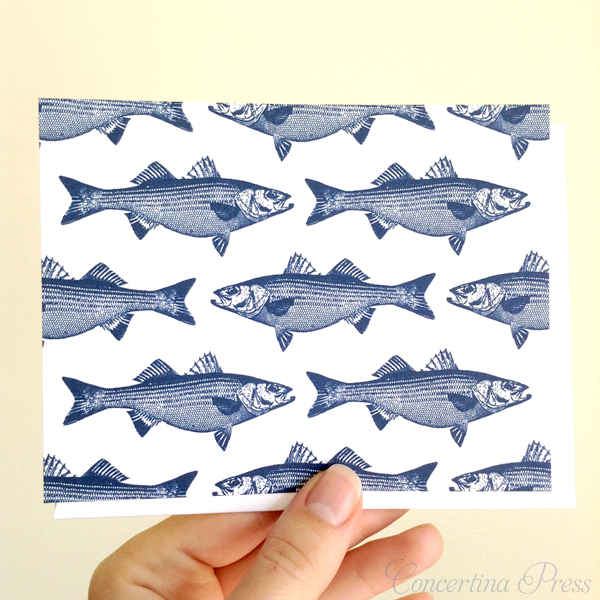 Cape Cod wedding blog photo from Concertina Press - Stationery and Invitations about New nautical note cards from Concertina Press