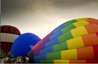 Globos aerostáticos en Tepotzotlán