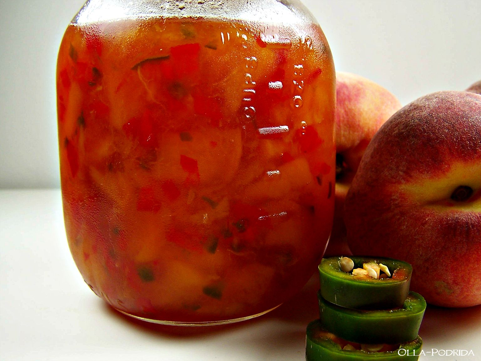 OllaPodrida PeachPepper Preserves