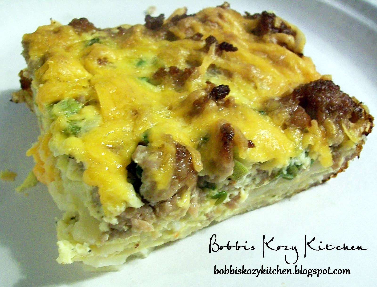 Make Ahead Sausage Breakfast Casserole Bobbi's Kozy Kitchen