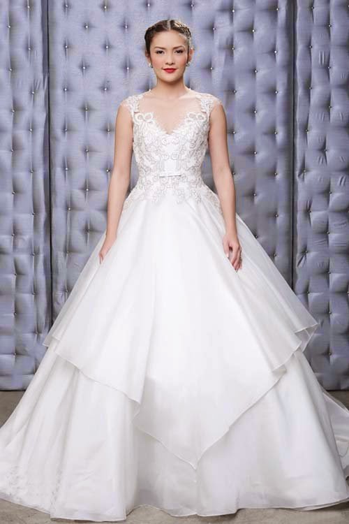 2014 cheap beautiful wedding dresses collection by Veluz Reyes