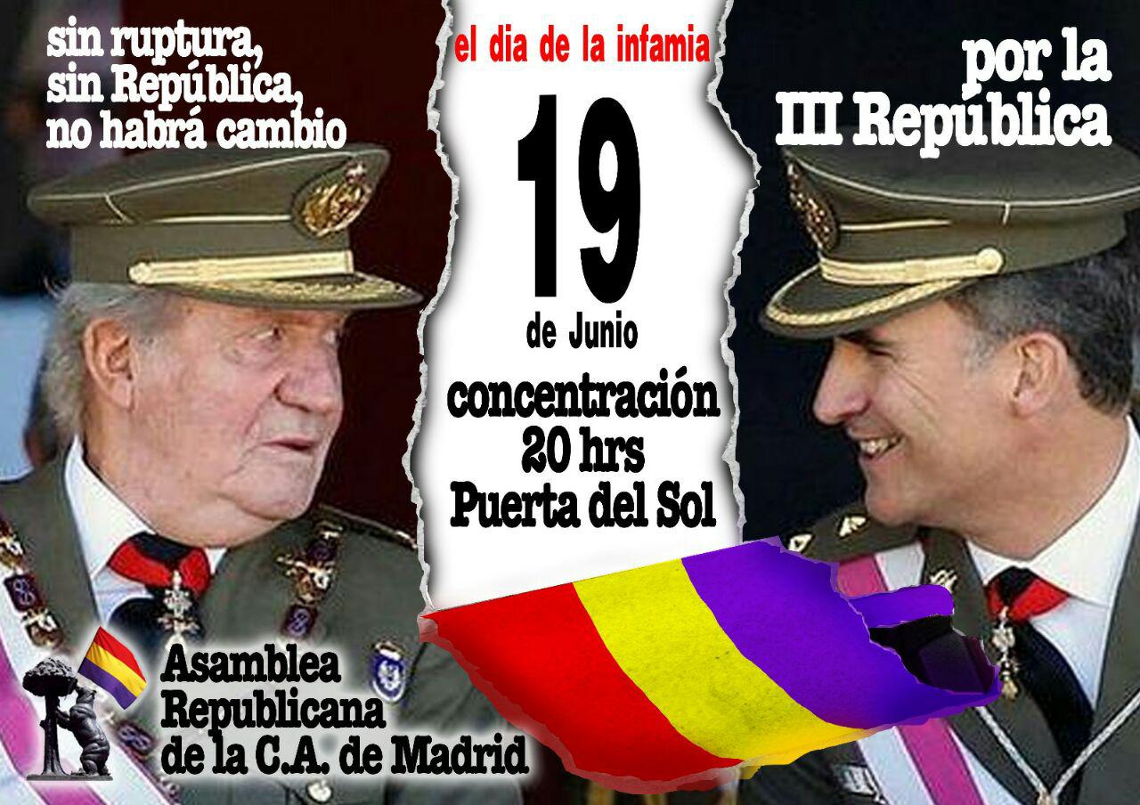 19 de junio Concentración Republicana