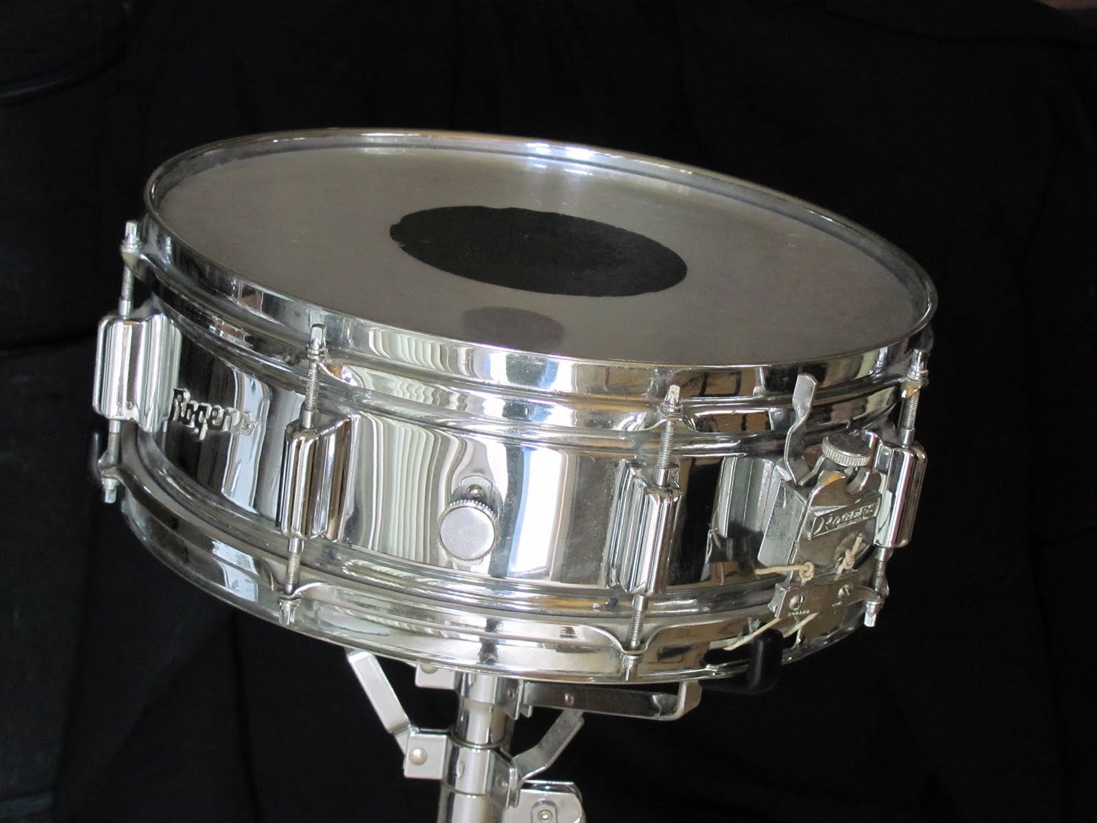 Crash Boom Bam The Rogers Powertone Snare Drummetal shell