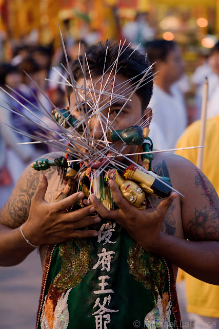 Mah Song - Phuket Vegetarian Festival 2012  © Michael LaPalme