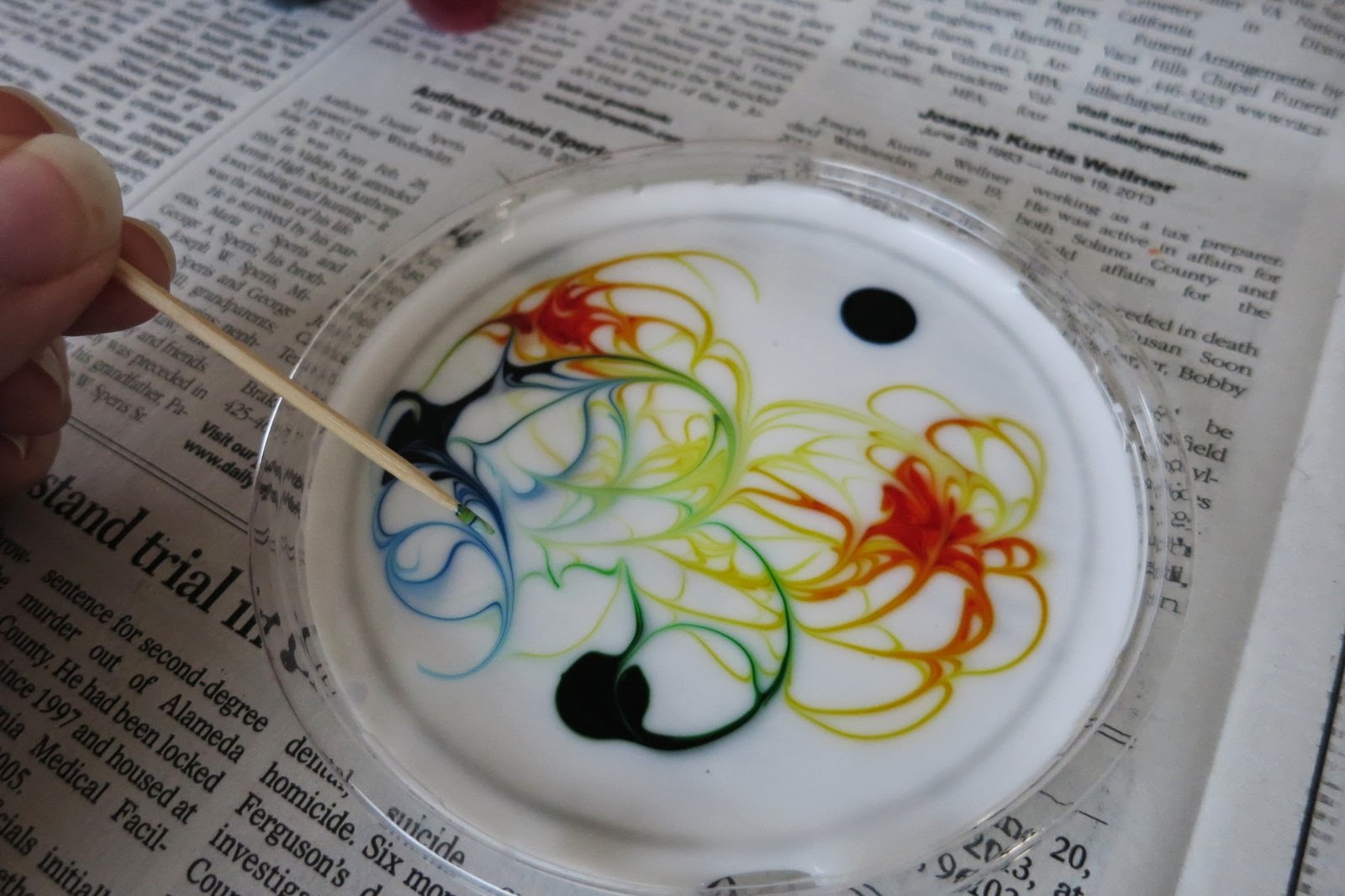 Cindy deRosier My Creative Life Colored Glue Suncatchers