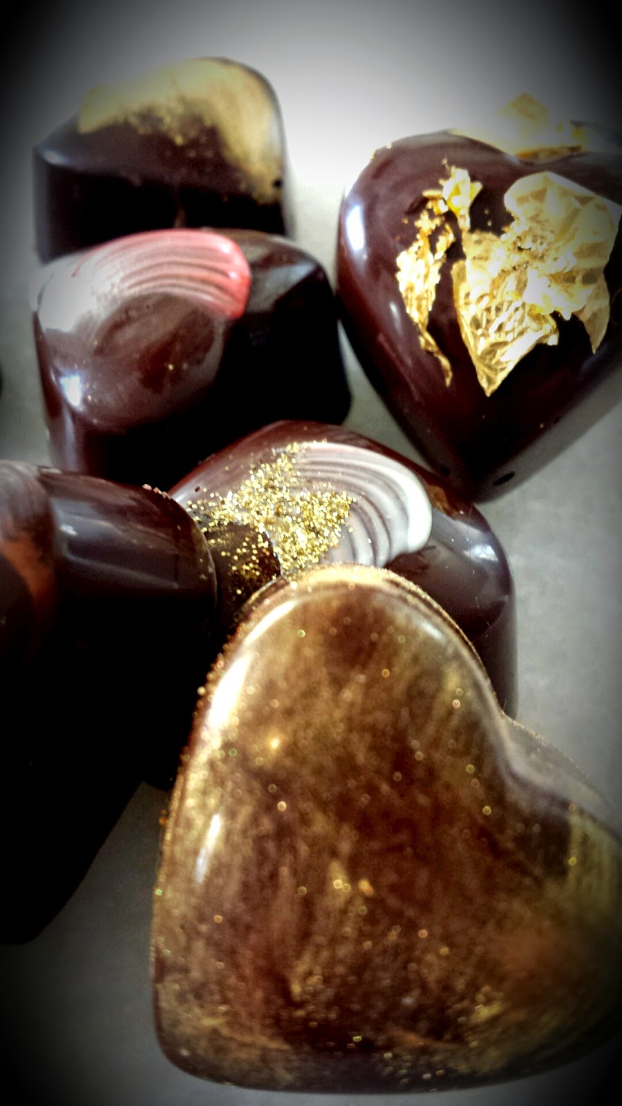 The Chocolate Whisperer Chocolate Bon Bons with Passion Fruit Ganache