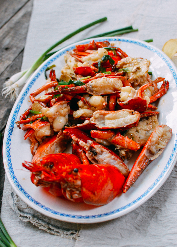[Chinese Recipes] Cantonese-Style Ginger Scallion Lobster - All Asian ...