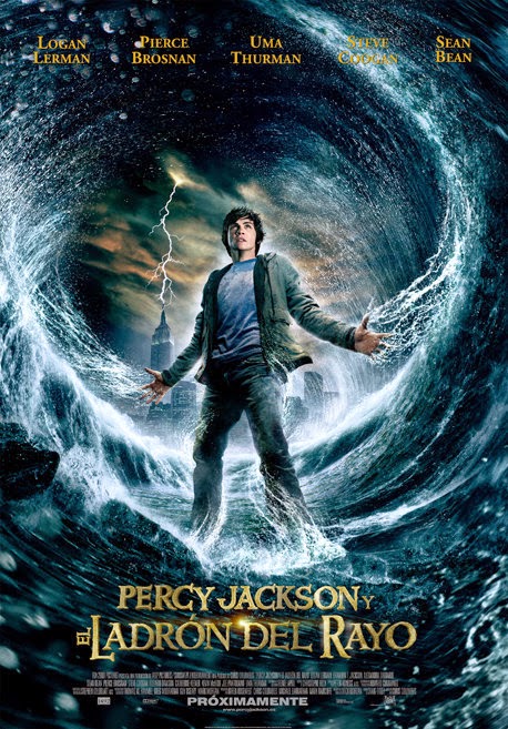 Percy Jackson: El ladrón del rayo (Reseña) ~ Lector promedio.