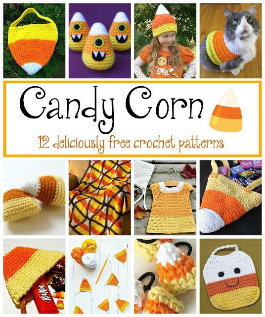 free crochet pattern for candy corn dress