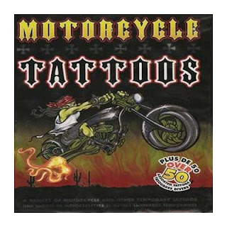 Road Warrior Motorcycle Tattoos Over 50 Assorted Temporary Tattoos