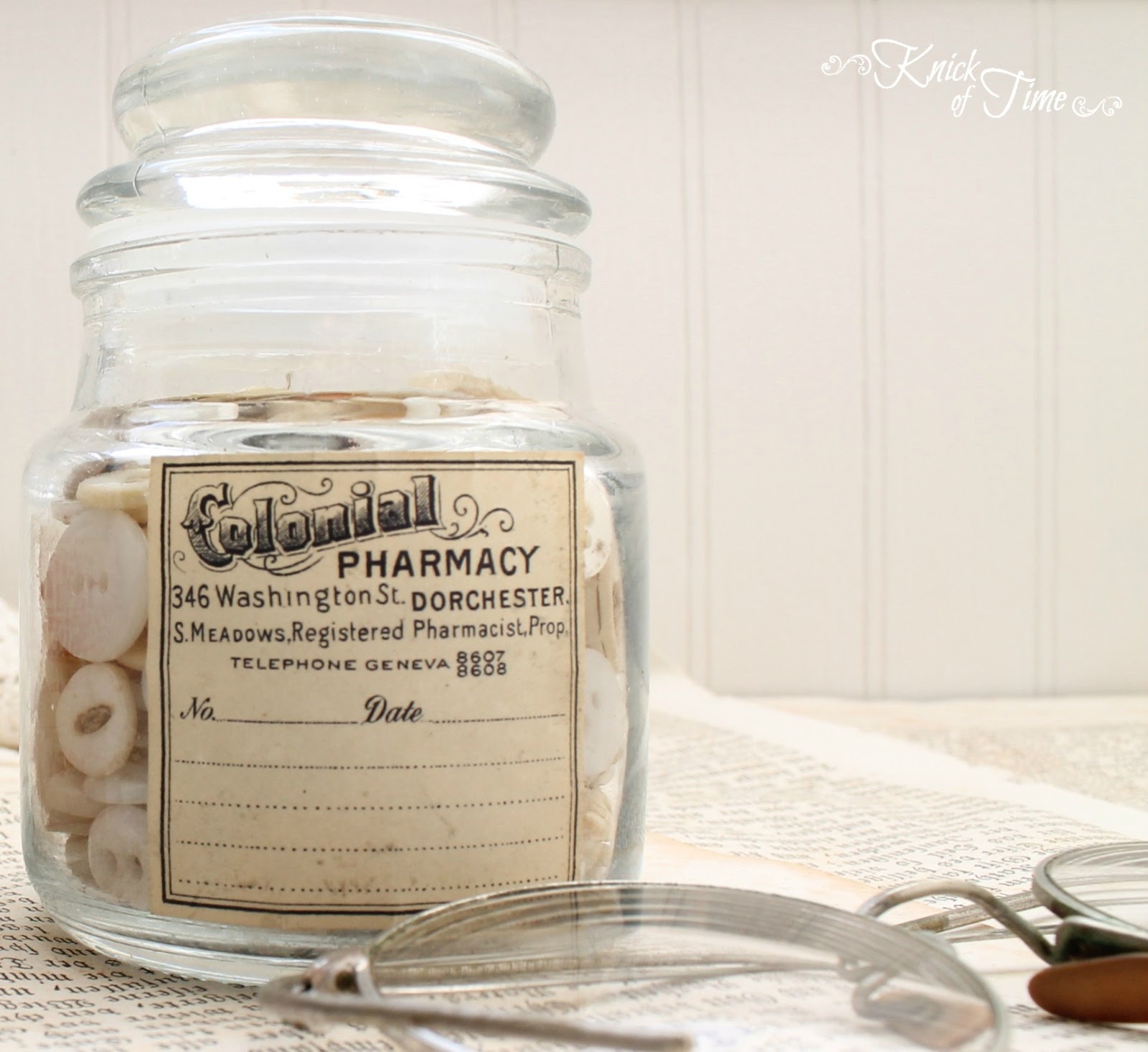 labels on jars