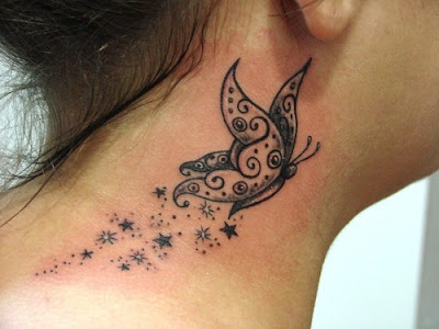 back neck tattoo design collection