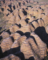 Australie Occidentale- Les Bungle Bungle sont une formation rocheuse étonnante et unique.