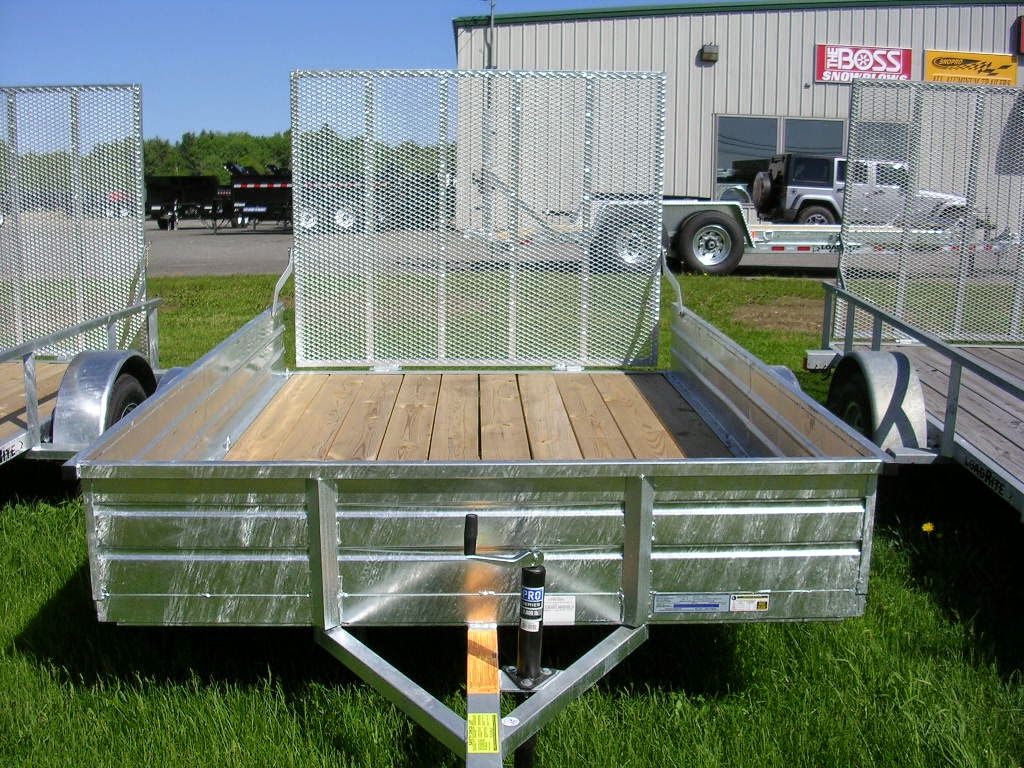 Michaud's Trailers Winslow Maine Load Rite Galvanized Utility Trailers