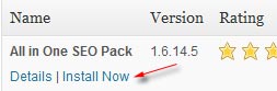 install all in one seo pack