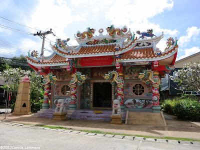 Chinese Temple in Maenam