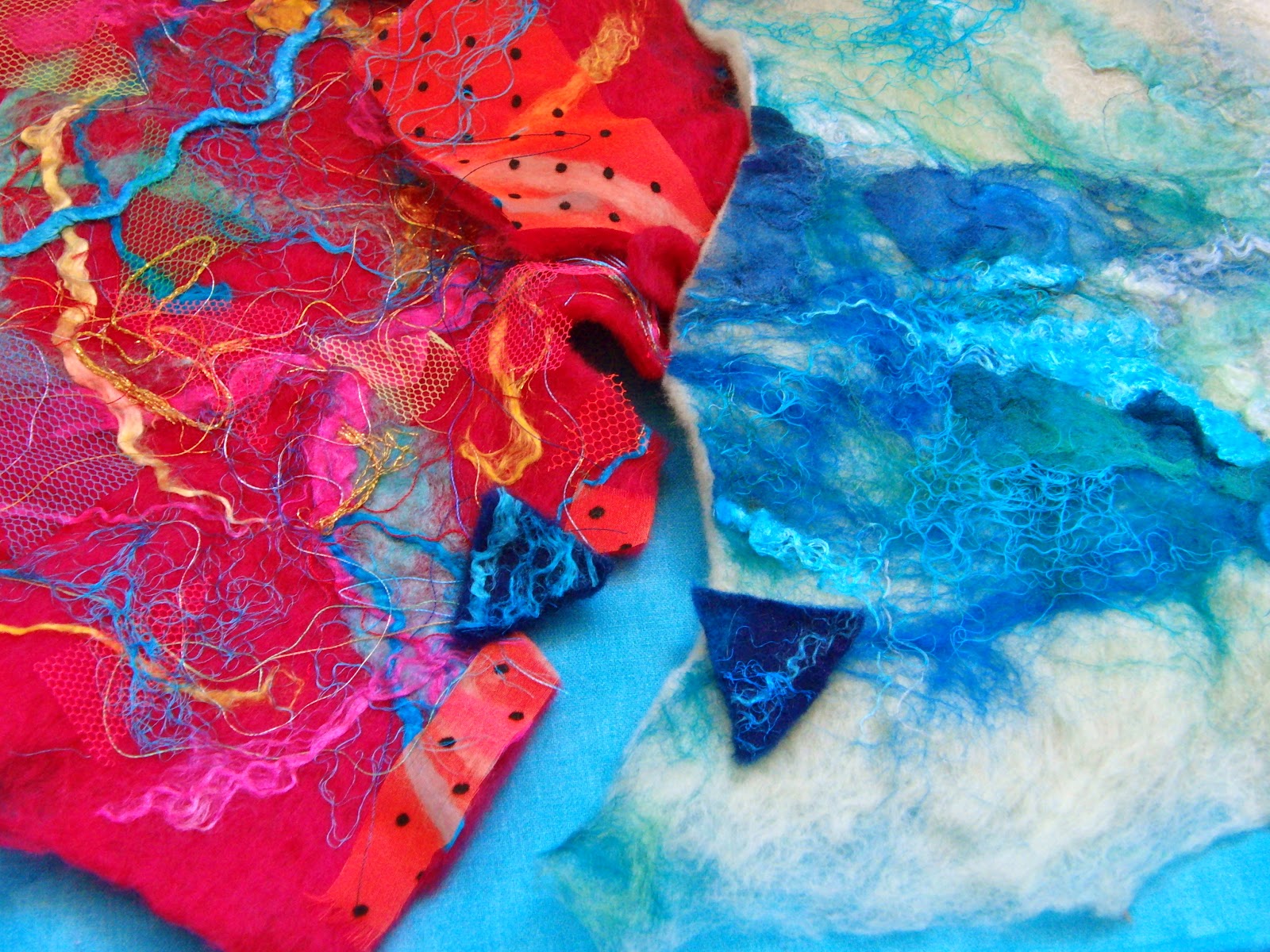 Feltasaurus Wet Felting