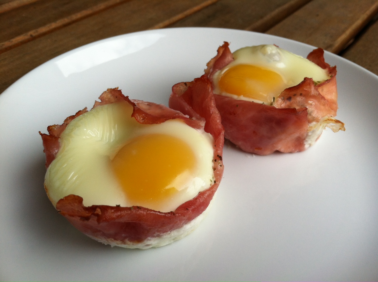 A Taste of Home Cooking Ham, Egg and Cheese Cups