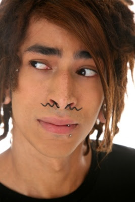 mustache chris septum maker money piercing revival