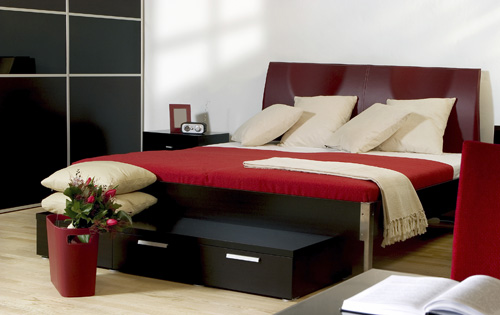 Schwarze und rote zimmer bilder galerie mit hausideen inspirationen