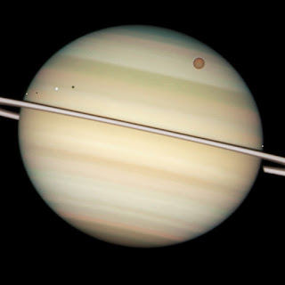 Сатурн со спутниками