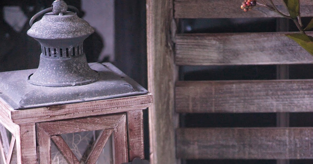 Vintage themed fall decor and Fall home tour - Postcards from the Ridge