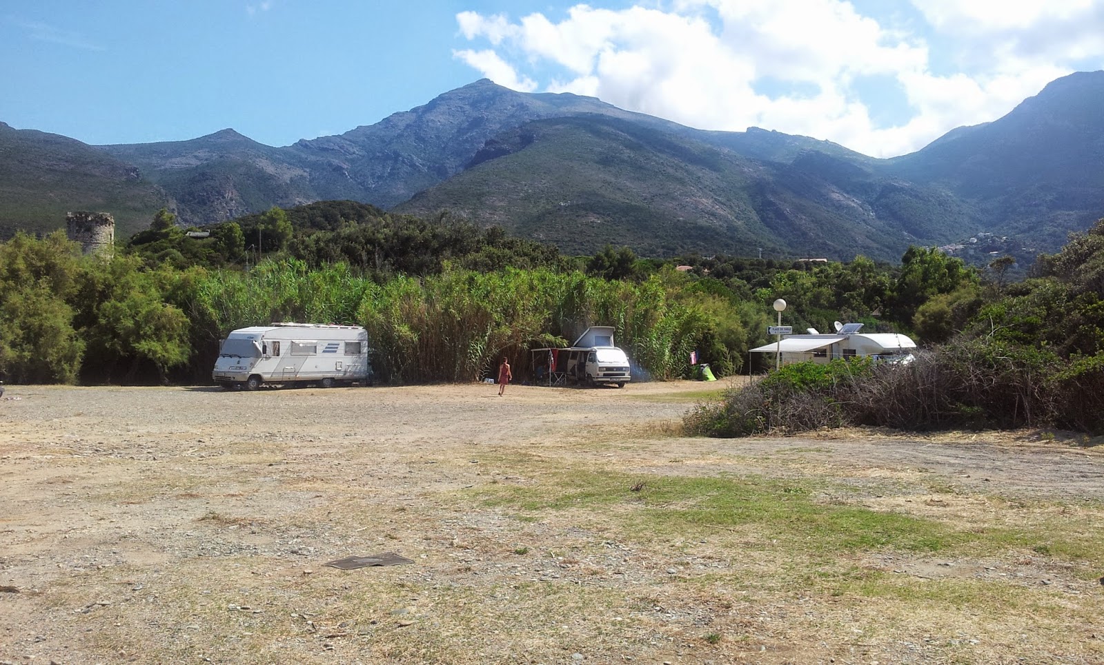 Camping a Stella Korsika Cap Corse