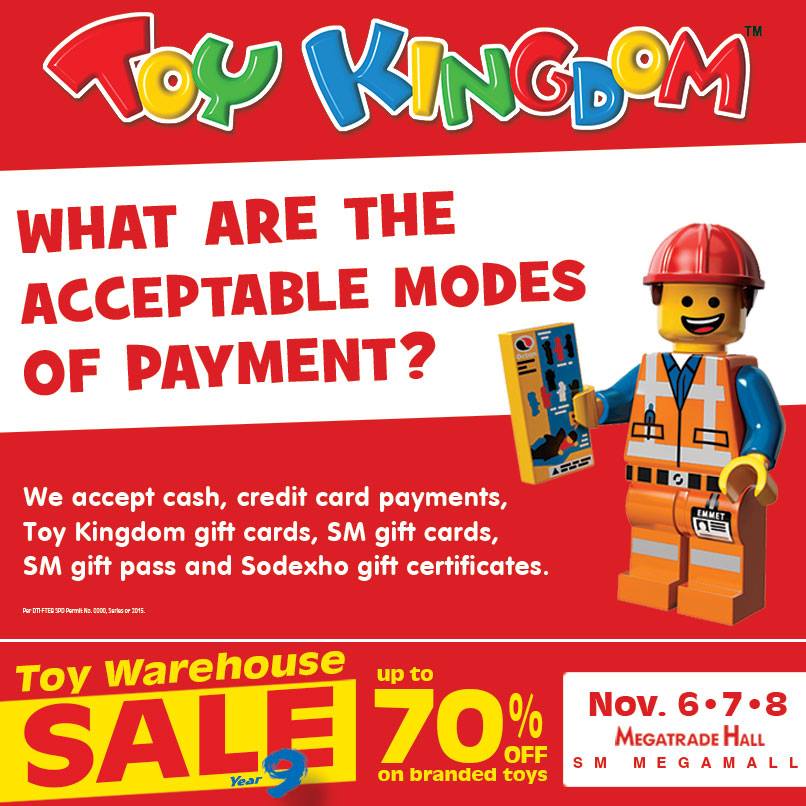 Manila Shopper Toy Kingdom Toy Warehouse Sale November 2015