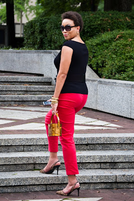 Chic Red Pants