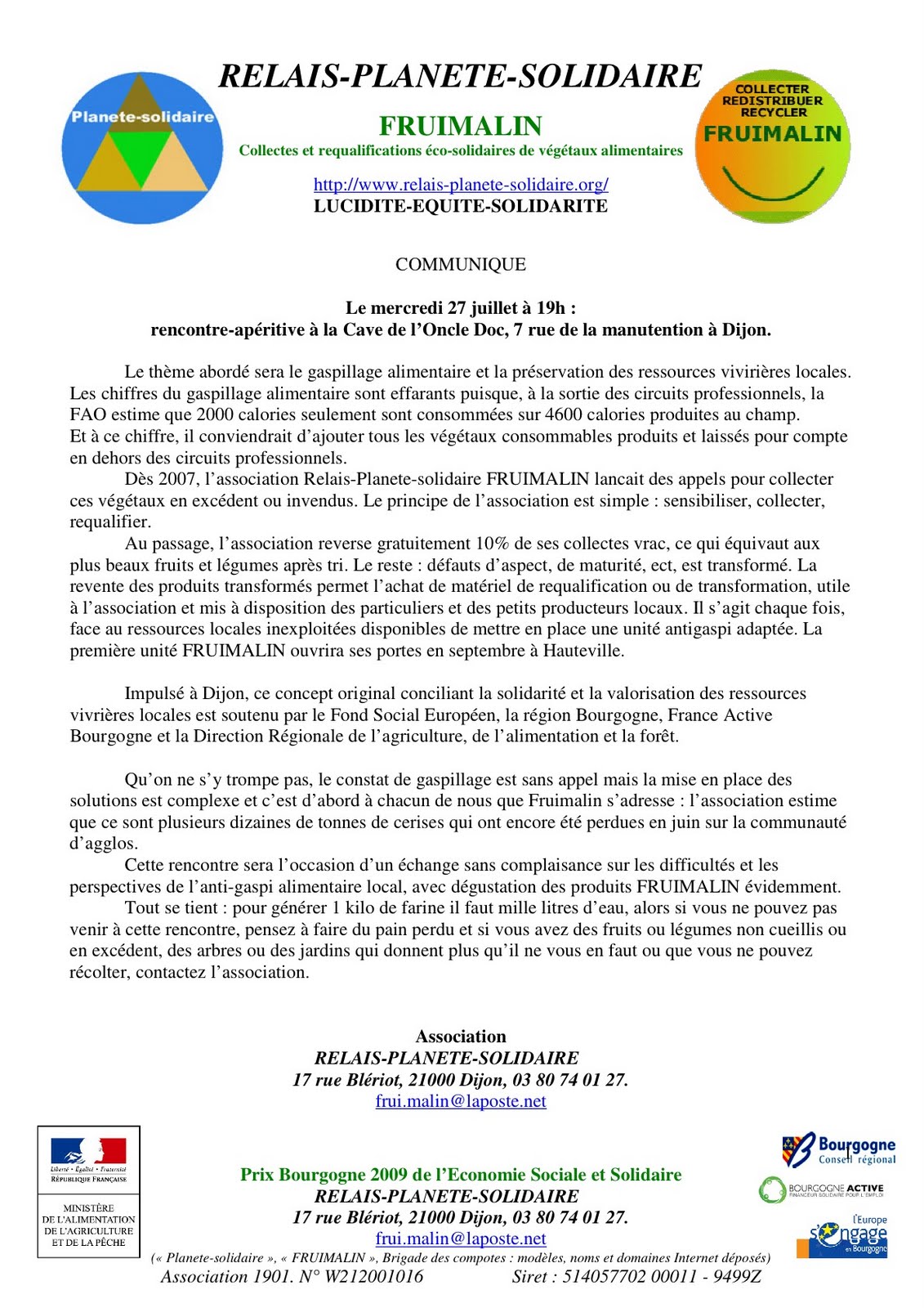 rencontre du végétal 2011