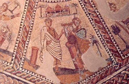 Mosaico romano en Arellano