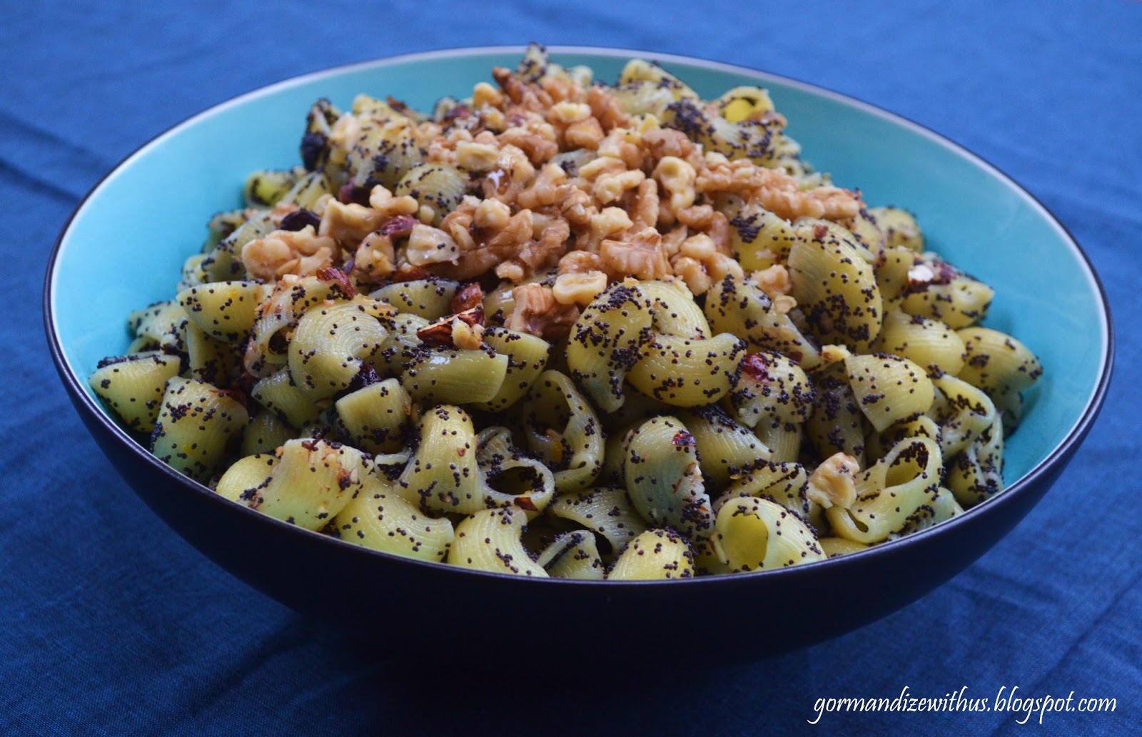 Gormandize Kluski Z Makiem (Polish Poppyseed Pasta Dessert)