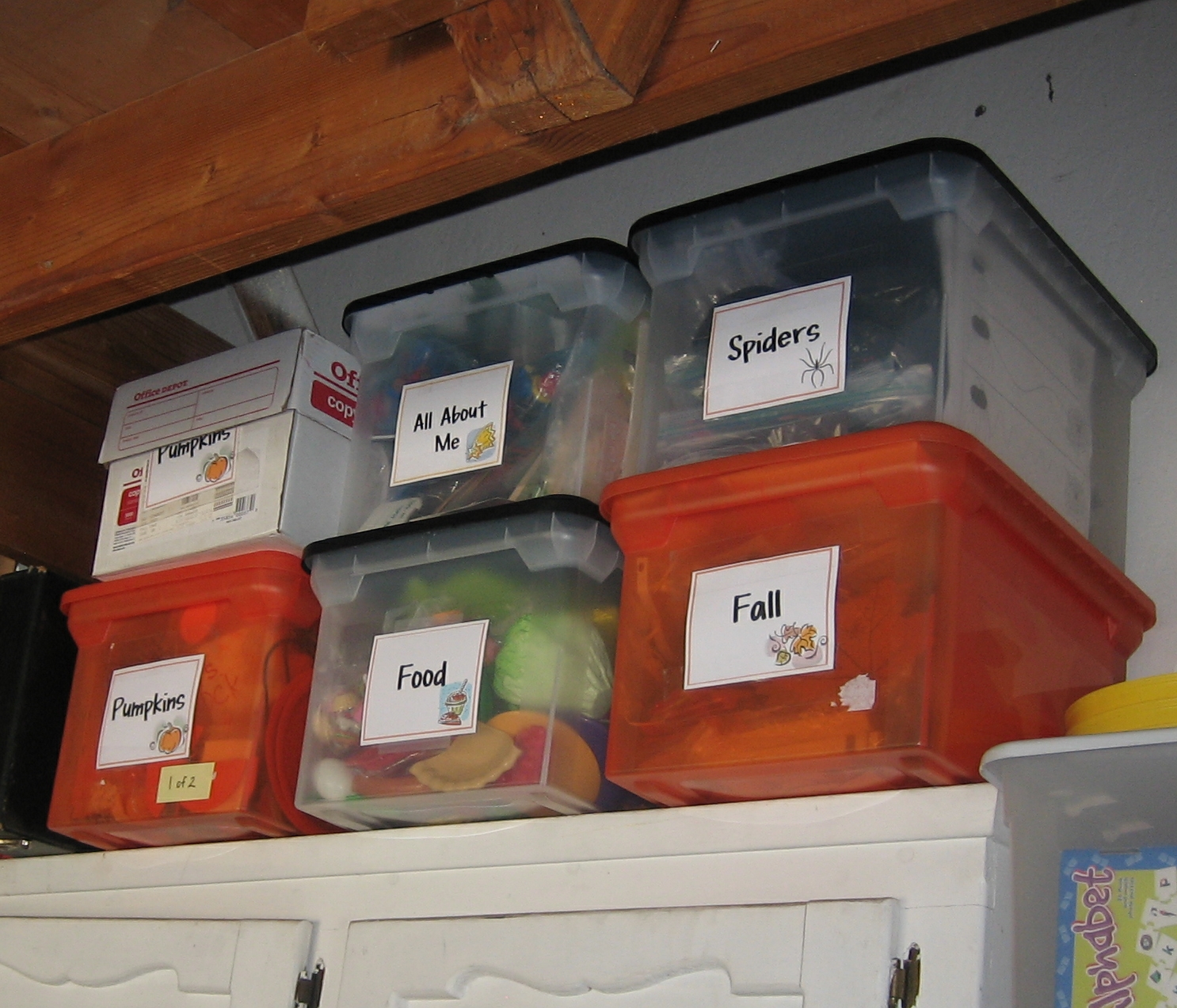 Teaching The Little People Organizing Teacher Materials