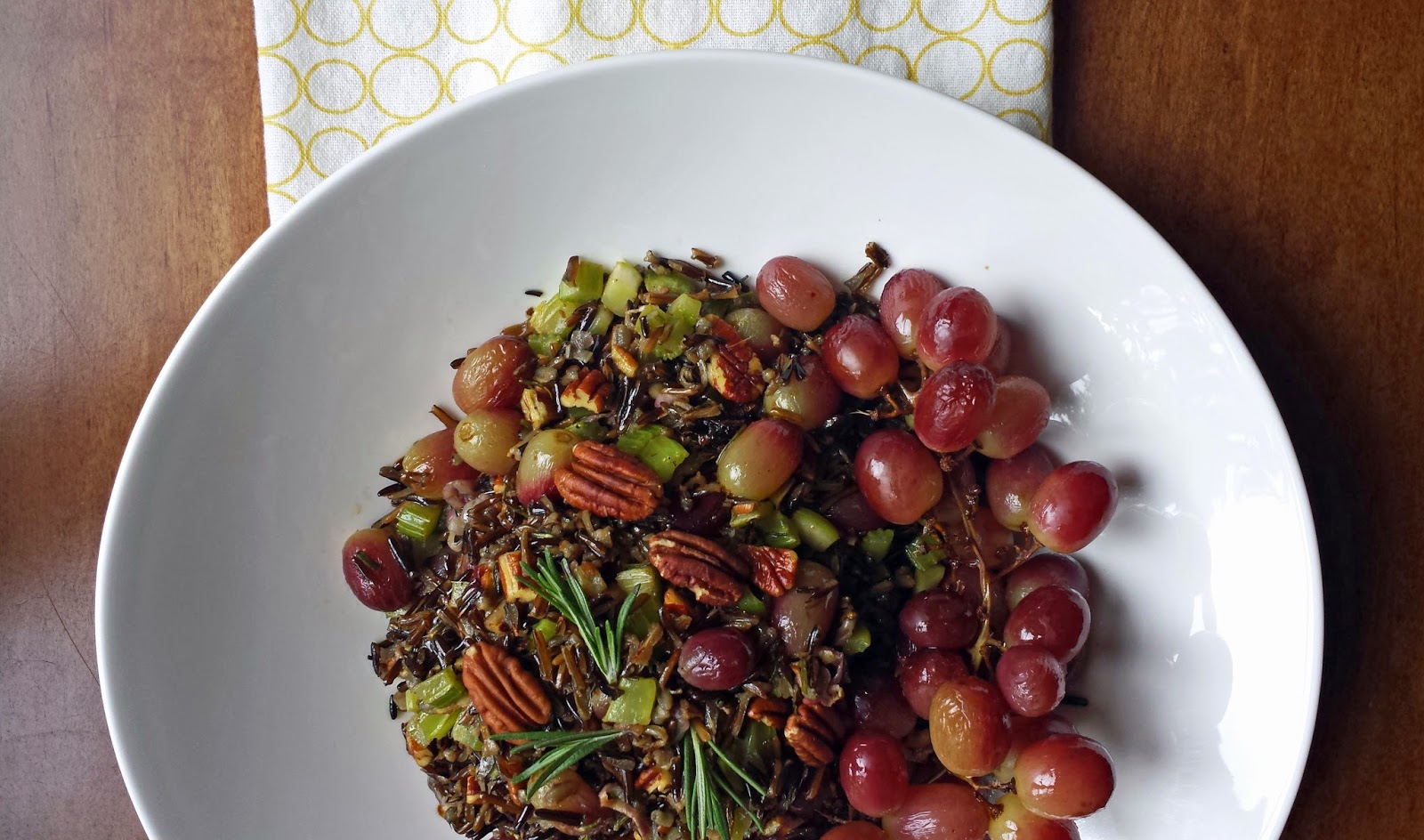 Loaves n Dishes WILD RICE & ROASTED GRAPES