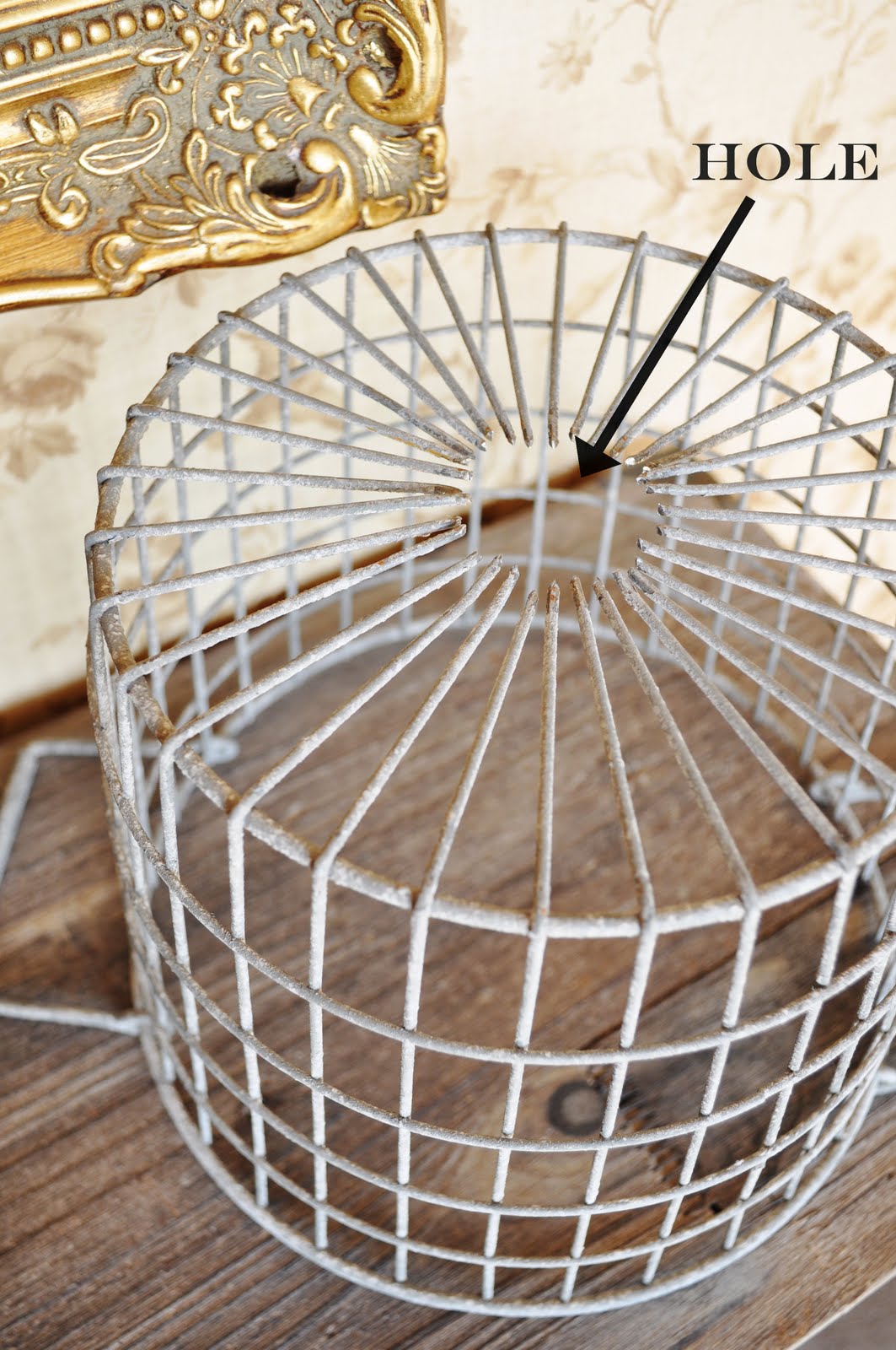 Home Decor Ideas DIY Repurposed Wire Basket Ceiling Light