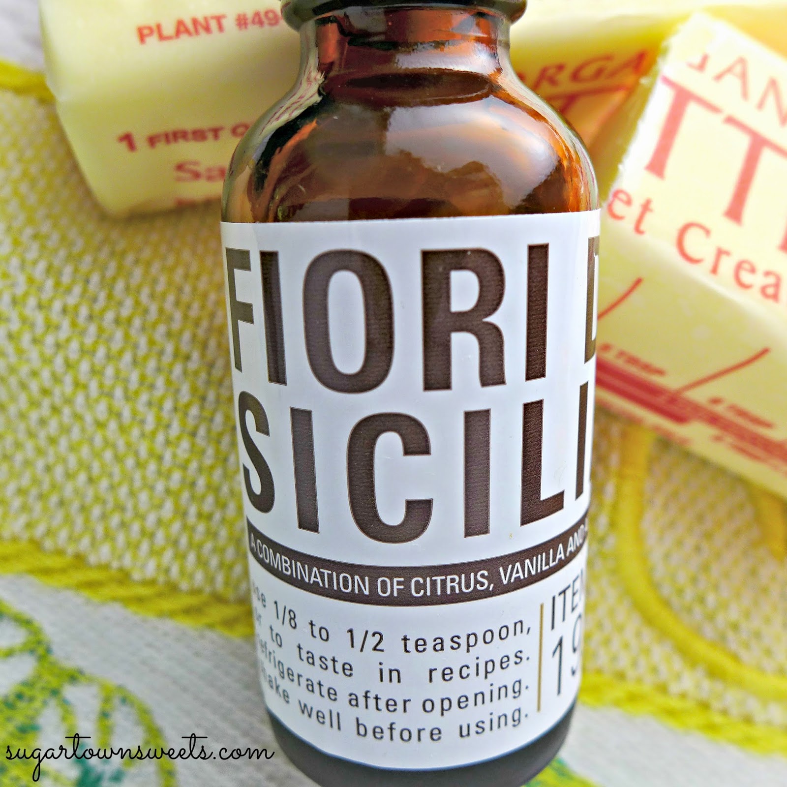 Sugartown Sweets Fiori di Sicilia Sugar Cookies