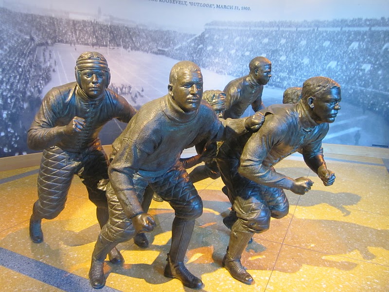 Arrows Sent Forth The Flying V at the NCAA Hall of Champions
