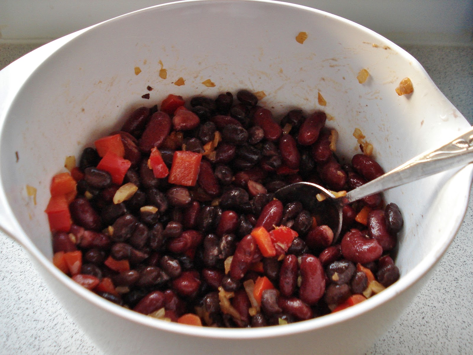 Gluten Free SCD and Veggie Bean Salad with a Mint Dressing GF SCD