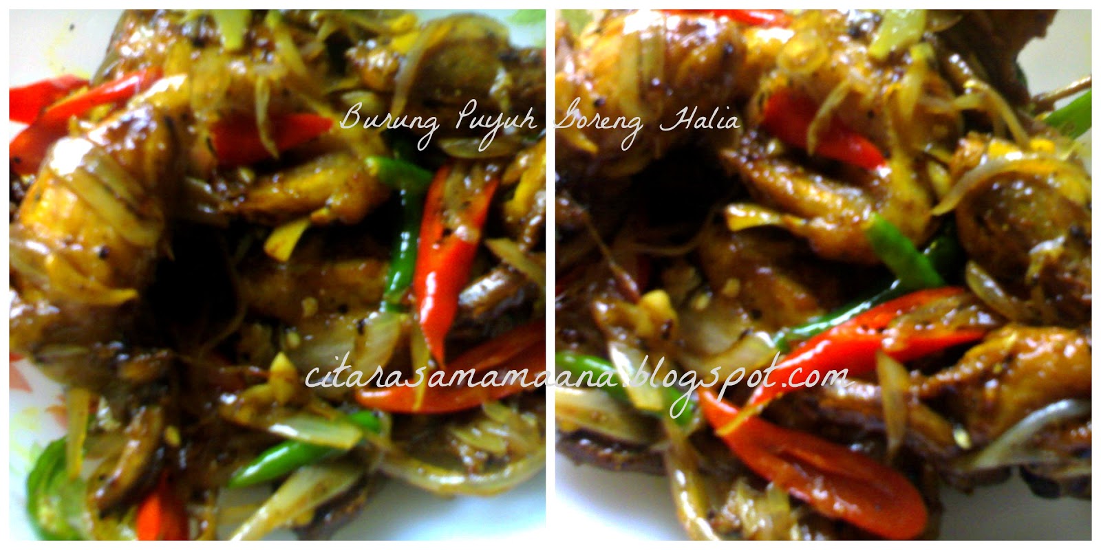 Burung Puyuh Goreng Haliasodapppnya