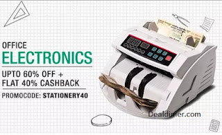 Office Electronics Extra Rs. 1000 Cashback on Rs. 2000 Office Electronics Extra Rs. 1000 Cashback on Rs. 2000