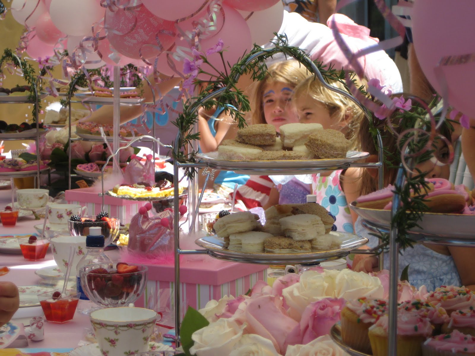 Anyone for tea? Catering: Children's tea parties