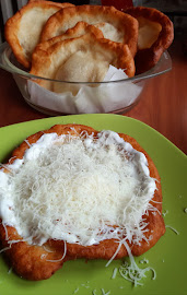 Kefíres lángos